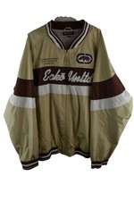 ECKO UNLTD Brown Windbreaker Jacket size 3XL Mens Bomber Casual Outdoors