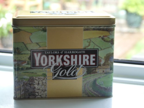 Yorkshire gold tea - tea, caddy