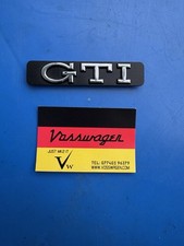 GENUINE VW GOLF GTI MK3 5Dr DOOR REAR MOULDING TRIM BUMP RUB STRIP BADGE CHROME