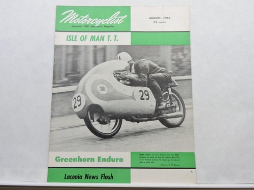 Motorcyclist august 1957 - august,
