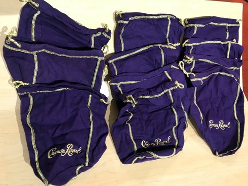 Crown royal whiskey bags - crown,