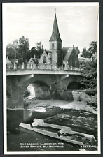 Blairgowrie Perthshire - The Salmon Ladder by JB White c1950 (R4318)