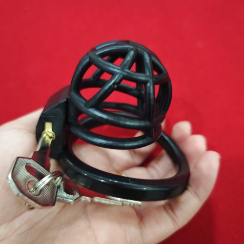 Man enhancer chastity cage - man,