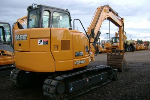 Case cx75sr cx80 excavator - cx75sr,