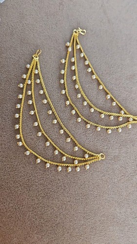 Indian jewellery saharay kaan