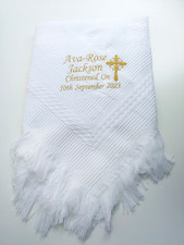 Personalised Baby Shawl Large