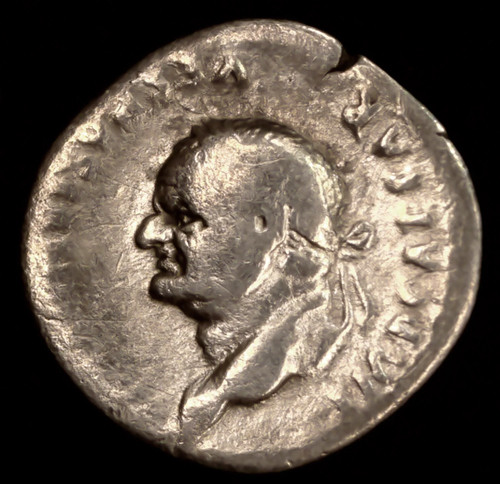 Vespasian denarius fine - vespasian,,