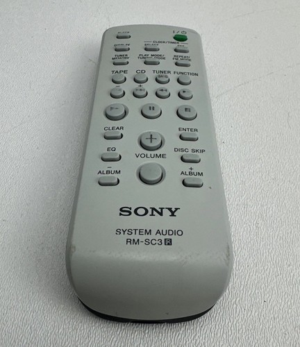 Sony sc3 remote control - control, for