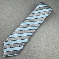 Canali Tie Blue Silver