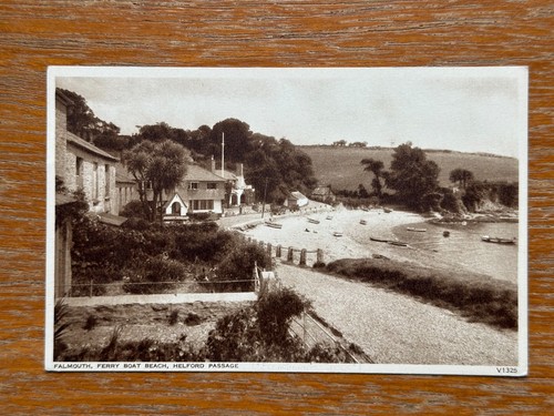 Vintage postcard helford - postcard,
