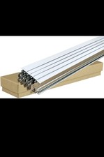 10x White Ceiling Grid Cross Tee 600mm x 24mm T24 T600 Suspended System