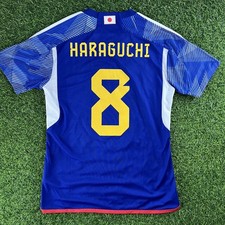 Genki Haraguchi Japan 2022 Official Jersey Shirt Kit –  JPN XL / US L - J League