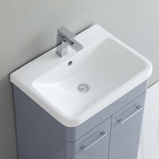 500mm Bathroom Mid-Edge Basin