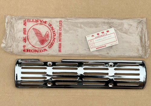 Nos genuine honda muffler - genuine,