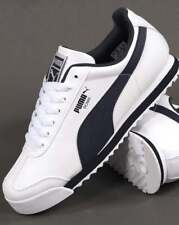 Puma Men's Roma Trainer White / Navy - Sneakers, Retro, Lace Up, Footwear, Shoes
