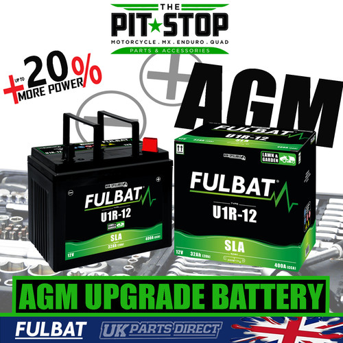 Fulbat agm 895 32ah battery - agm,