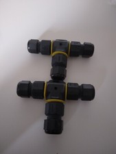 2 3wayT Pole Core Joint Outdoor IP68 Waterproof Electrical Cable Wire Connectors