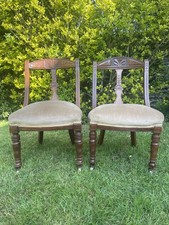 PAIR OF EDWARDIAN/ VICTORIAN