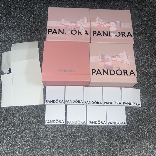 Pandora empty charm boxes - , and