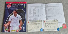 CRICKET PROGRAMME & TICKETS **