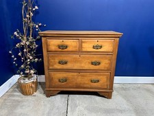 Vintage Edwardian Walnut Chest