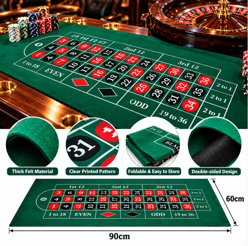Casino poker table top felt - poker,