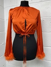 Cider Burnt Orange Feather