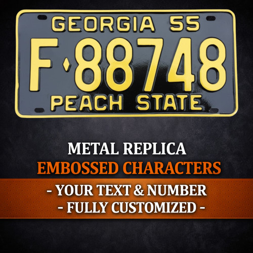 Georgia 1955 metal - 1955,