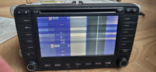VW Sat Nav MFD2  cd radio 1T0035194C  - FAULTY SCREEN -FOR PARTS OR RRPAIR