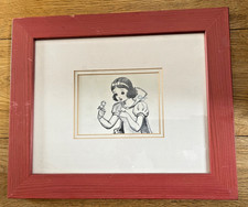 Disney Land Paris Disney Snow White Framed Drawing (32cm x 26cm)