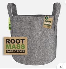 Root Mass Fabric Pots 8ltr Pack Of 5
