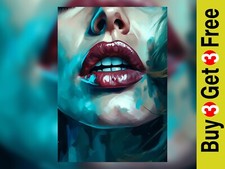 Ruby Reverie: Oil Painting