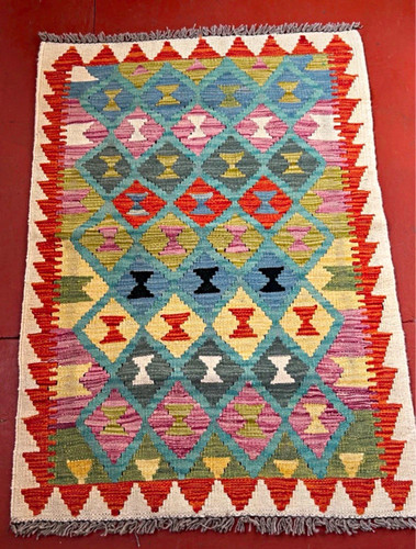Handmade kilim wool rug - kilim,