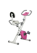HOMCOM Folding Exercise Bike w/ Adjustable Magnetic Resistance, Seat Height