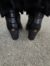 Women’s Black Leather Ugg