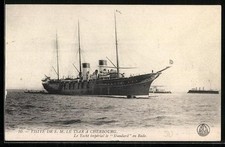 Postcard Cherbourg, Visite de