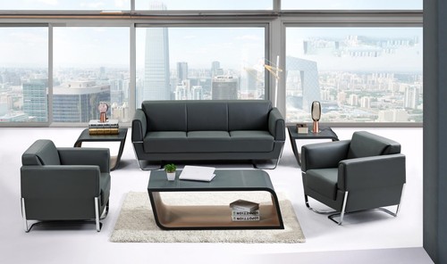 Faux leather armchair black - leather,