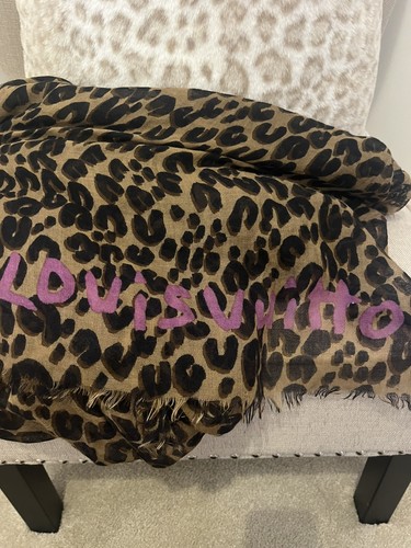 Louis vuitton leopard cashmere - vuitton,