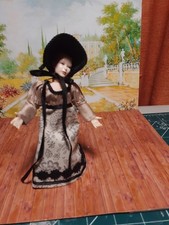 dollhouse 1/12 regency dress