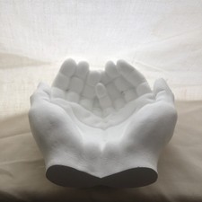 White STONE GARDEN PAIR OF