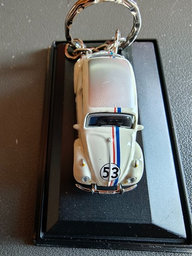 Vintage retro keyring - retro, herbie