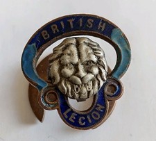 British Legion Enamelled Cap