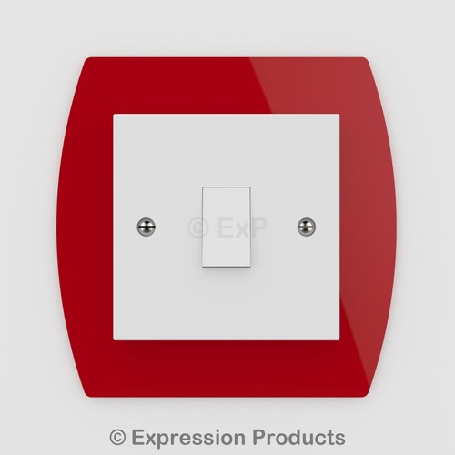 Single double light switch - light,