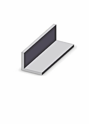 Aluminium angle section 12mm - angle, l
