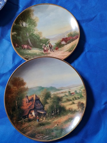 Painted plates charms of - plates,