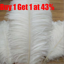 10x Large Ostrich Feathers Christmas Party Decor Xmas Tree Plume Craft UK STOCK