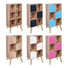 6 Cube Wooden Bookcase