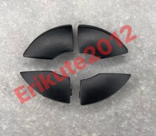 fiat 500 radio cd buttons BLACK trim mould cover removal 4pcs