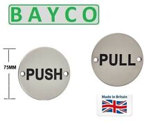 PUSH AND PULL DOOR SIGNS