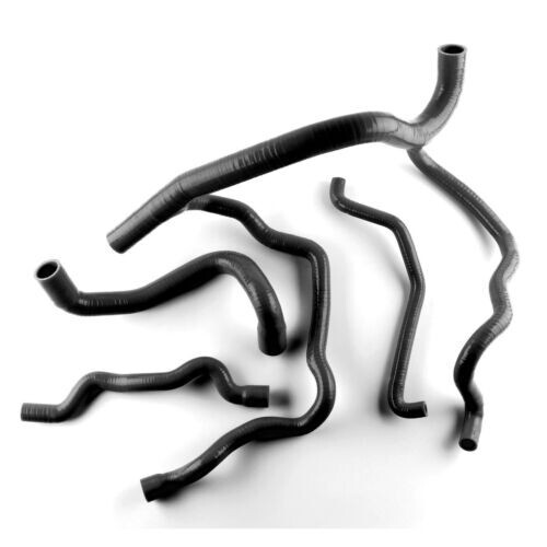 Black silicone radiator hose - black,